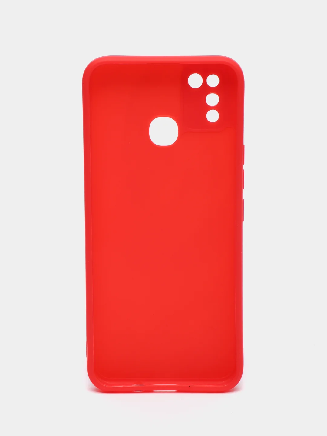 Красный чехол для Infinix Hot 10 Lite (Инфиникс Хот 10 Лайт), силиконовый