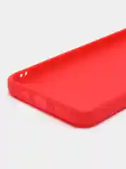 Красный чехол для Infinix Hot 10 Lite (Инфиникс Хот 10 Лайт), силиконовый
