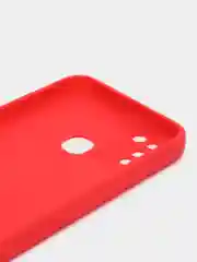 Красный чехол для Infinix Hot 10 Lite (Инфиникс Хот 10 Лайт), силиконовый