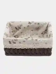 Шоколадный декоративная корзина, плетёная, из лозы