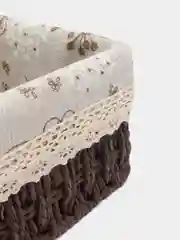 Шоколадный декоративная корзина, плетёная, из лозы