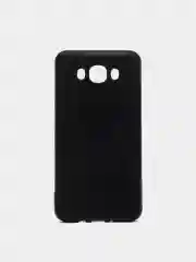 Угольный чехол Samsung Galaxy J7 2016 (J710), Самсунг Галакси Джи7 2016 (Джи710) черный силиконовый