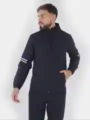 Синий меланж спортивный костюм мужской