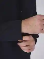 Синий меланж спортивный костюм мужской