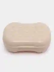 Бежевый мыльница дорожная