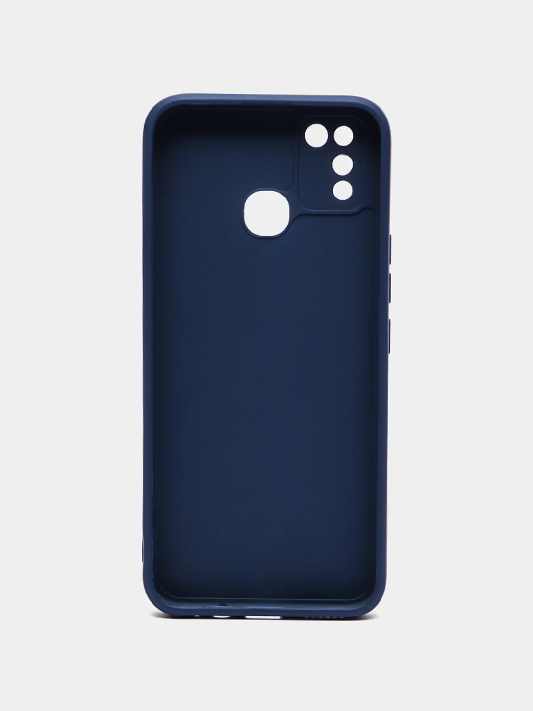 Темно-синий чехол для Infinix Hot 10 Lite (Инфиникс Хот 10 Лайт), силиконовый