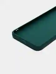 Тёмно-зелёный чехол для Infinix Hot 10 Lite (Инфиникс Хот 10 Лайт), силиконовый