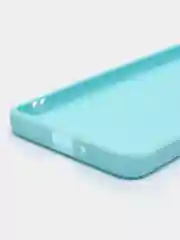 Голубой чехол Xiaomi 12, Xiaomi 12X силиконовый (Сяоми 12, 12Х)