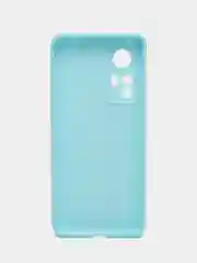Голубой чехол Xiaomi 12, Xiaomi 12X силиконовый (Сяоми 12, 12Х)