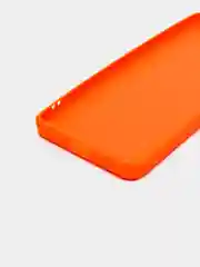 Оранжевый чехол Xiaomi 12, Xiaomi 12X силиконовый (Сяоми 12, 12Х)