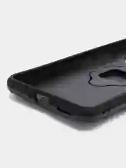 Черный чехол противоударный с кольцом на Honor X9 (Хонор Х9)