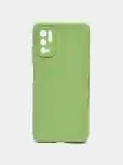 Зеленый чехол силиконовый для Redmi Note 10T ,Note 10 5G ,POCO M3 Pro (Редми нот 10, поко м3)