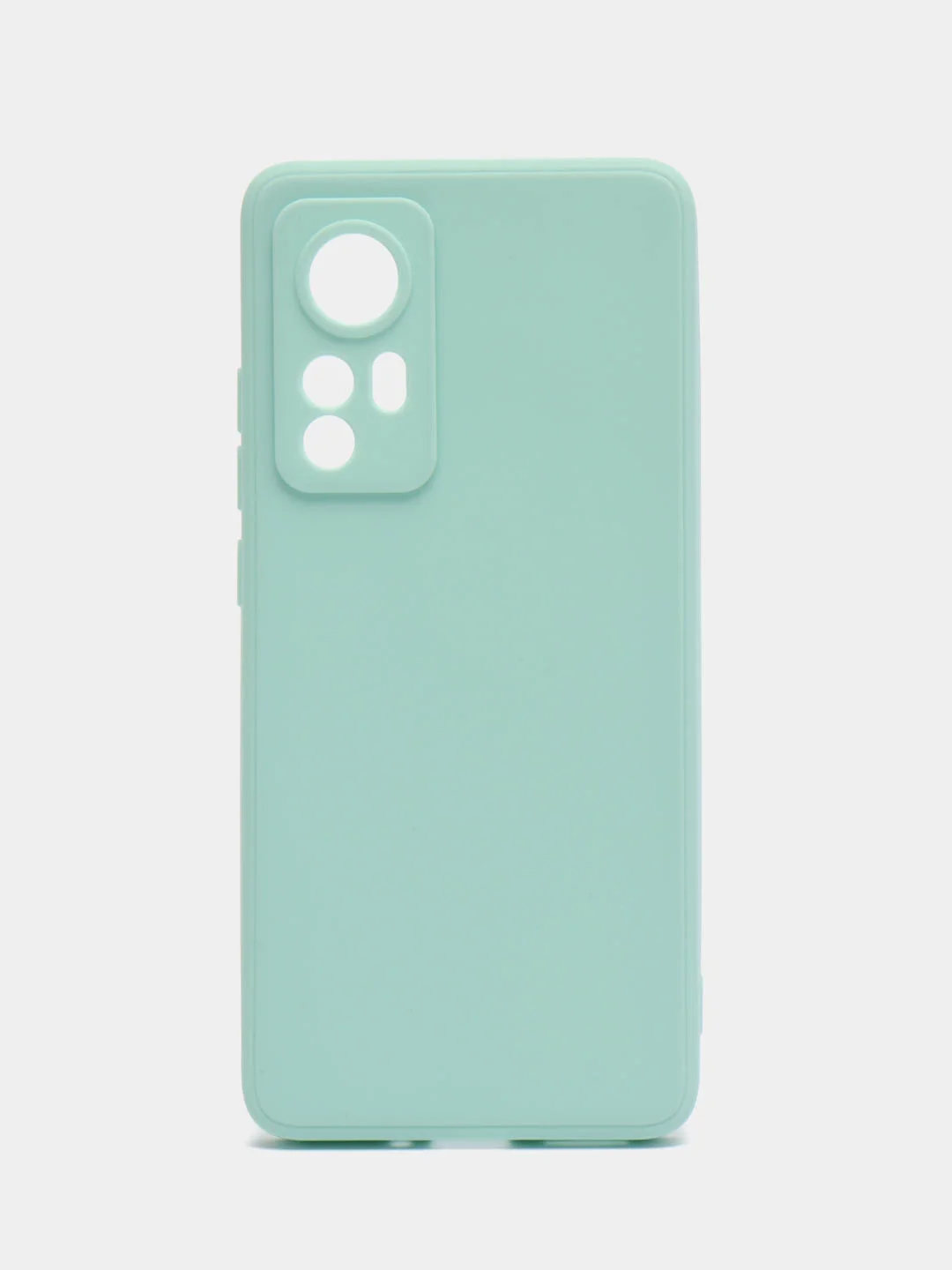 Мятный чехол Xiaomi 12, Xiaomi 12X силиконовый (Сяоми 12, 12Х)