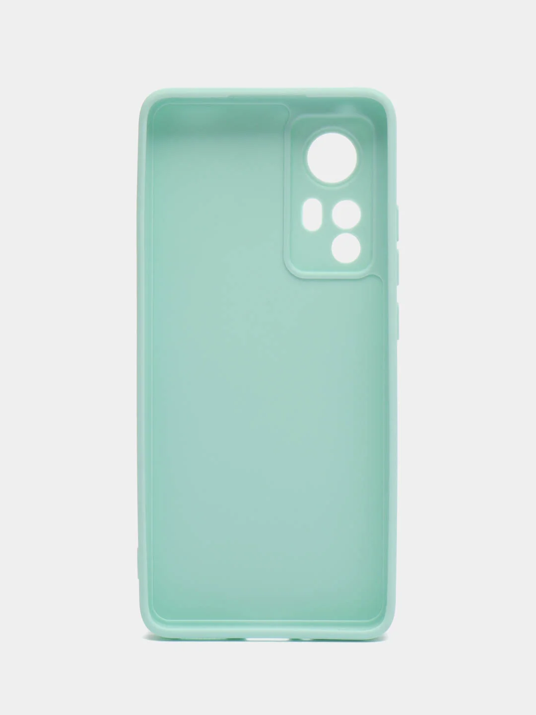 Мятный чехол Xiaomi 12, Xiaomi 12X силиконовый (Сяоми 12, 12Х)