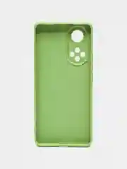 Зеленый силиконовый чехол для Honor 50, Huawei NOVA 9 (Хонор 50, Хуавей Нова 9), прозрачный