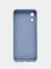 Синий меланж силиконовый чехол для Samsung Galaxy A03 core (Самсунг Галакси А03 Кор)
