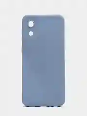 Синий меланж силиконовый чехол для Samsung Galaxy A03 core (Самсунг Галакси А03 Кор)