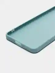 Светло-синий силиконовый чехол для Xiaomi 12 Lite (Сяоми 12 Лайт), прозрачный