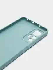 Светло-синий силиконовый чехол для Xiaomi 12 Lite (Сяоми 12 Лайт), прозрачный