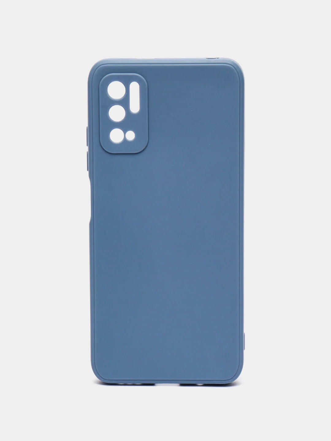 Синий меланж чехол силиконовый для Redmi Note 10T ,Note 10 5G ,POCO M3 Pro (Редми нот 10, поко м3)