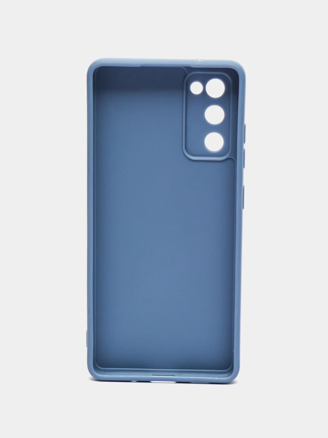 Синий меланж чехол Samsung Galaxy S20 FE (S20FE, Fan Edition) силиконовый (Самсунг Галакси С20 ФЕ)