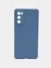 Синий меланж чехол Samsung Galaxy S20 FE (S20FE, Fan Edition) силиконовый (Самсунг Галакси С20 ФЕ)
