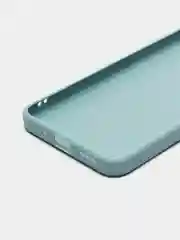 Светло-синий силиконовый чехол для Xiaomi Redmi 9A (Сяоми Редми 9А), прозрачный