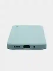 Светло-синий силиконовый чехол для Xiaomi Redmi 9A (Сяоми Редми 9А), прозрачный
