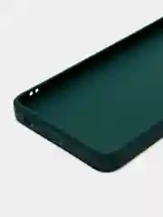 Тёмно-зелёный чехол для Infinix Hot 11s (Инфиникс Хот 11с), силиконовый
