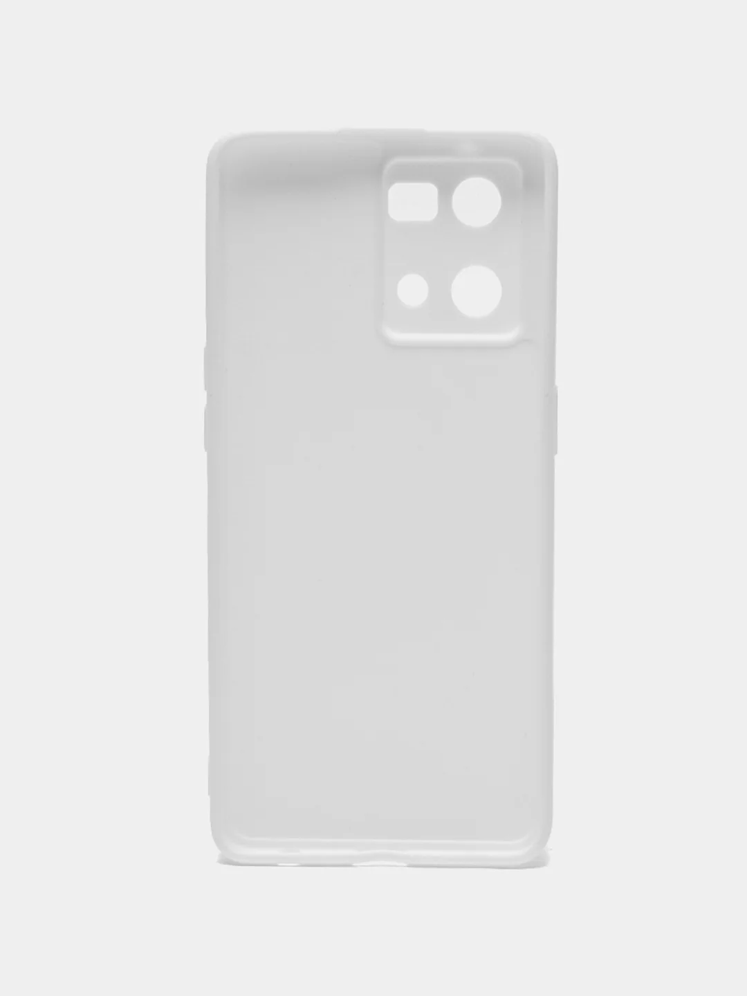 Белый чехол для OPPO Reno 7 4G / Reno 8 4G / Оппо Рено , силиконовый