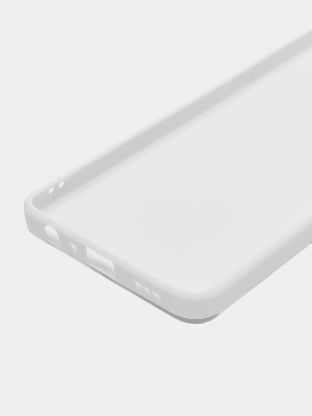 Белый чехол для OPPO Reno 7 4G / Reno 8 4G / Оппо Рено , силиконовый
