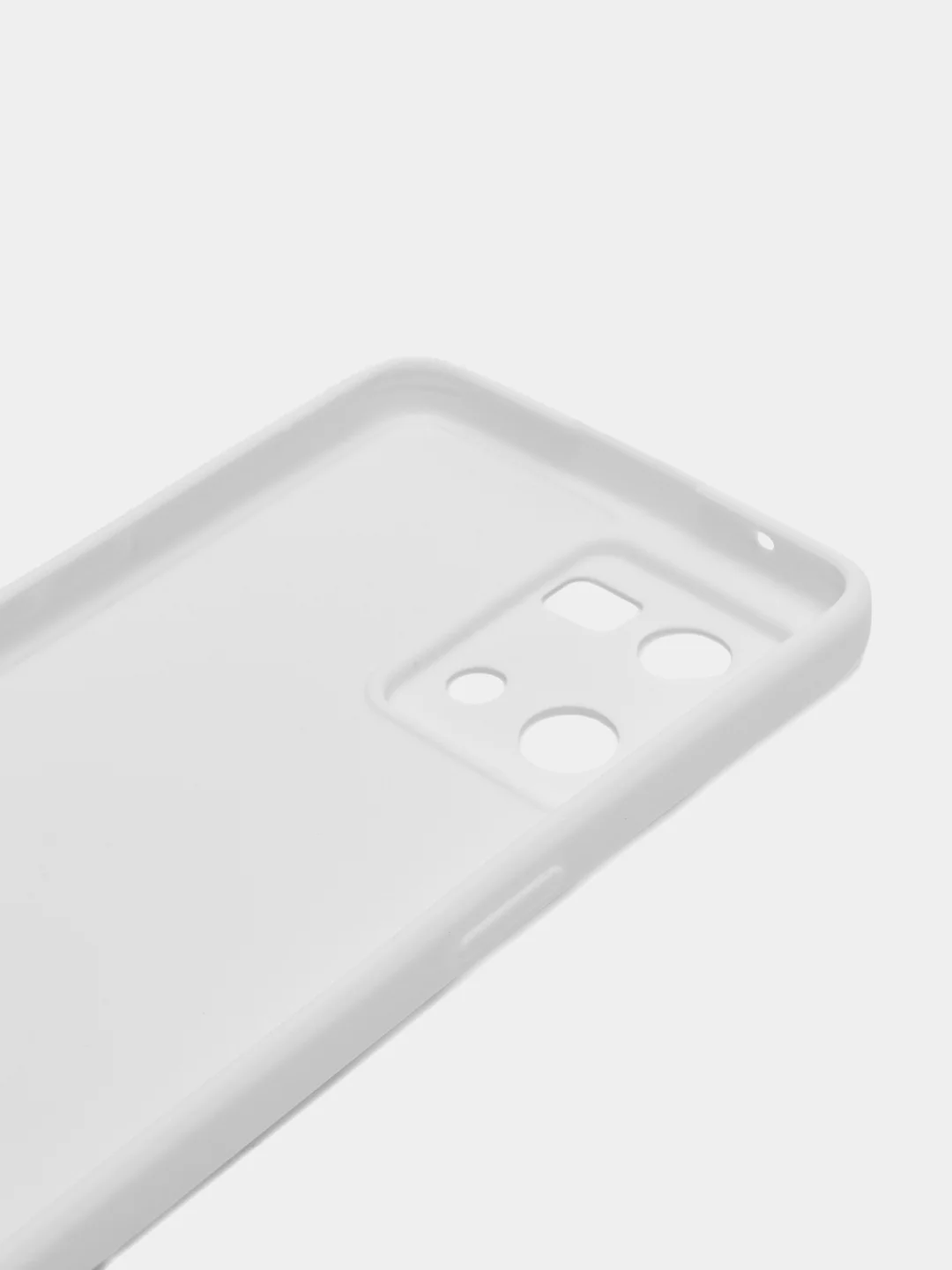 Белый чехол для OPPO Reno 7 4G / Reno 8 4G / Оппо Рено , силиконовый