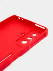 Красный чехол для Vivo Y31/Y53S 4G/Y51 2020/2021 (Виво У31/У53С 4Г/У51 2020/2021), силиконовый