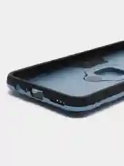 Синий меланж чехол противоударный с кольцом на Realme 10 4G (Реалми 10 4G)