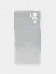 Серебряный чехол на Xiaomi Redmi Note 10/Note 10S/Poco M5s / Сяоми Редми Нот 10/10С с рисунком