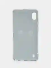 Шоколадный силиконовый чехол на Samsung Galaxy A10 / Самсунг А10 прозрачный с рисунком, защита камеры