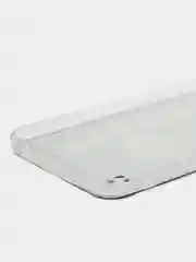 Хром силиконовый чехол на Samsung Galaxy A10 / Самсунг А10 прозрачный с рисунком, защита камеры