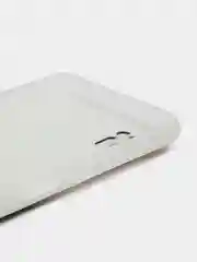 Угольный силиконовый чехол на Tecno Pova 2 / Текно Пова 2 прозрачный, с рисунком, защита камеры