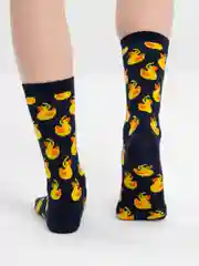 Черный носки с принтом "Cool", унисекс