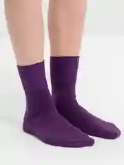 Аметистовый носки женские хлопок