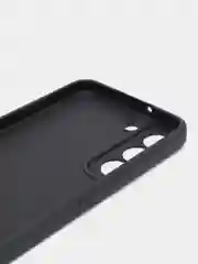 Черный чехол Samsung Galaxy S22 (Самсунг Галакси С22), силиконовый