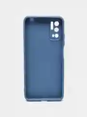 Синий меланж чехол силиконовый для Redmi Note 10T ,Note 10 5G ,POCO M3 Pro (Редми нот 10, поко м3)