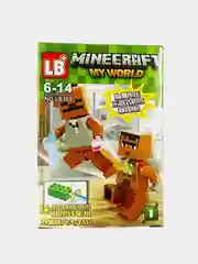 Фигурки персонажей для конструктора Minecraft My World (Майнкрафт)