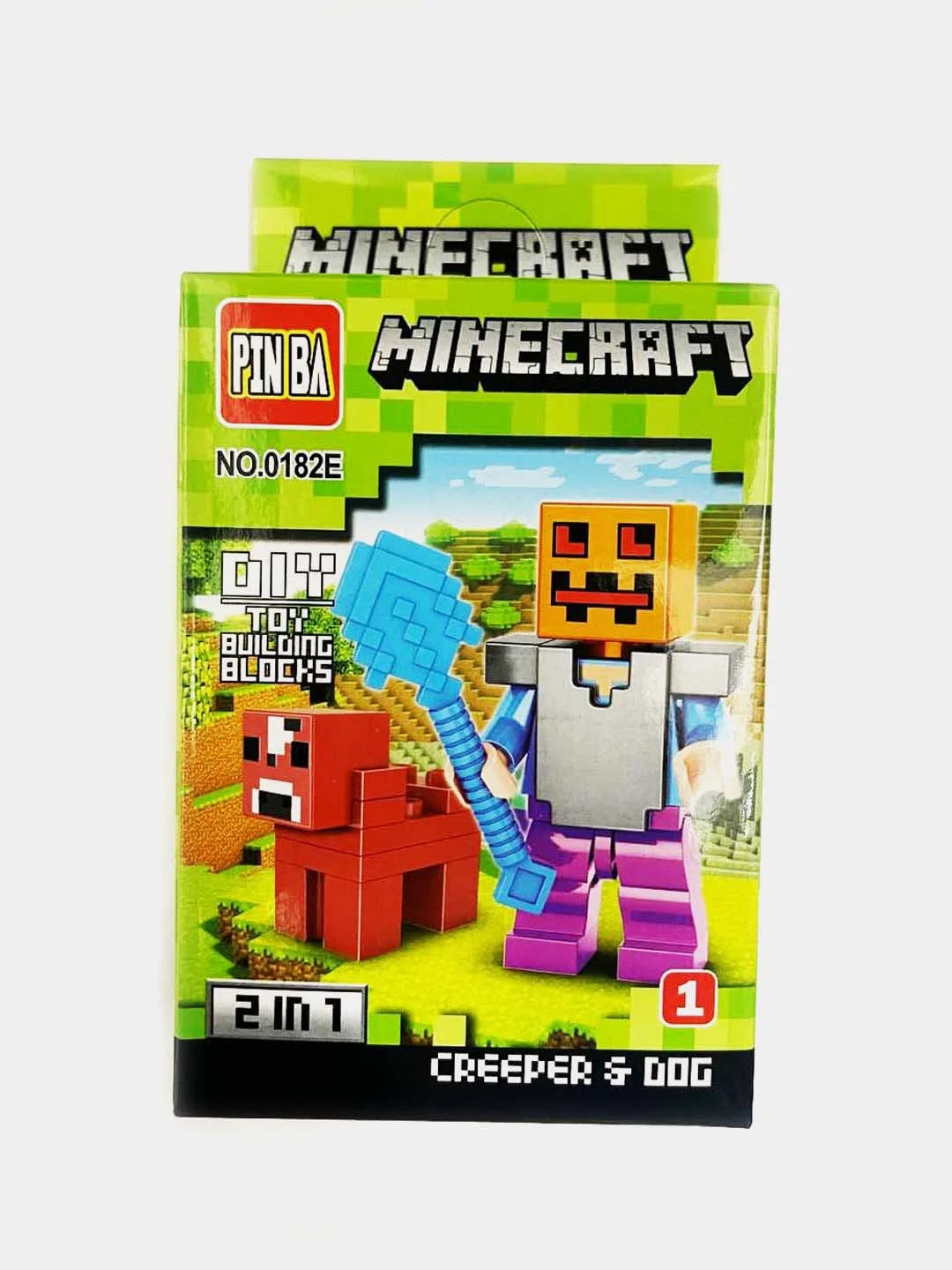 Фигурки персонажей для конструктора Minecraft My World (Майнкрафт)