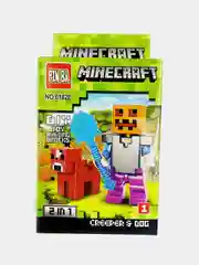 Фигурки персонажей для конструктора Minecraft My World (Майнкрафт)