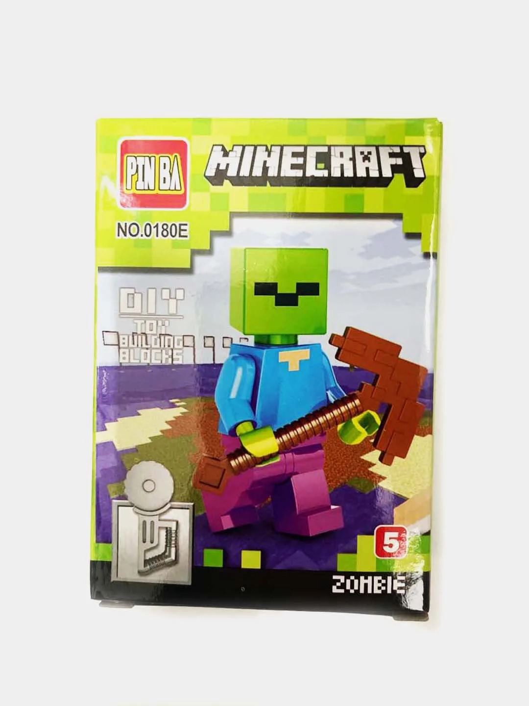 Фигурки персонажей для конструктора Minecraft My World (Майнкрафт)