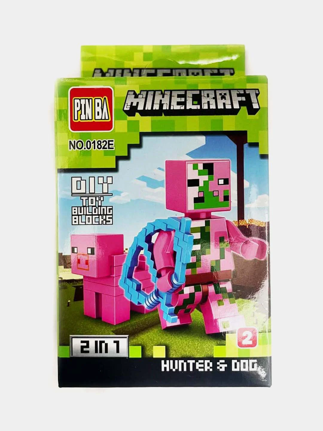 Фигурки персонажей для конструктора Minecraft My World (Майнкрафт)