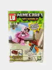 Фигурки персонажей для конструктора Minecraft My World (Майнкрафт)