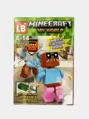 Фигурки персонажей для конструктора Minecraft My World (Майнкрафт)