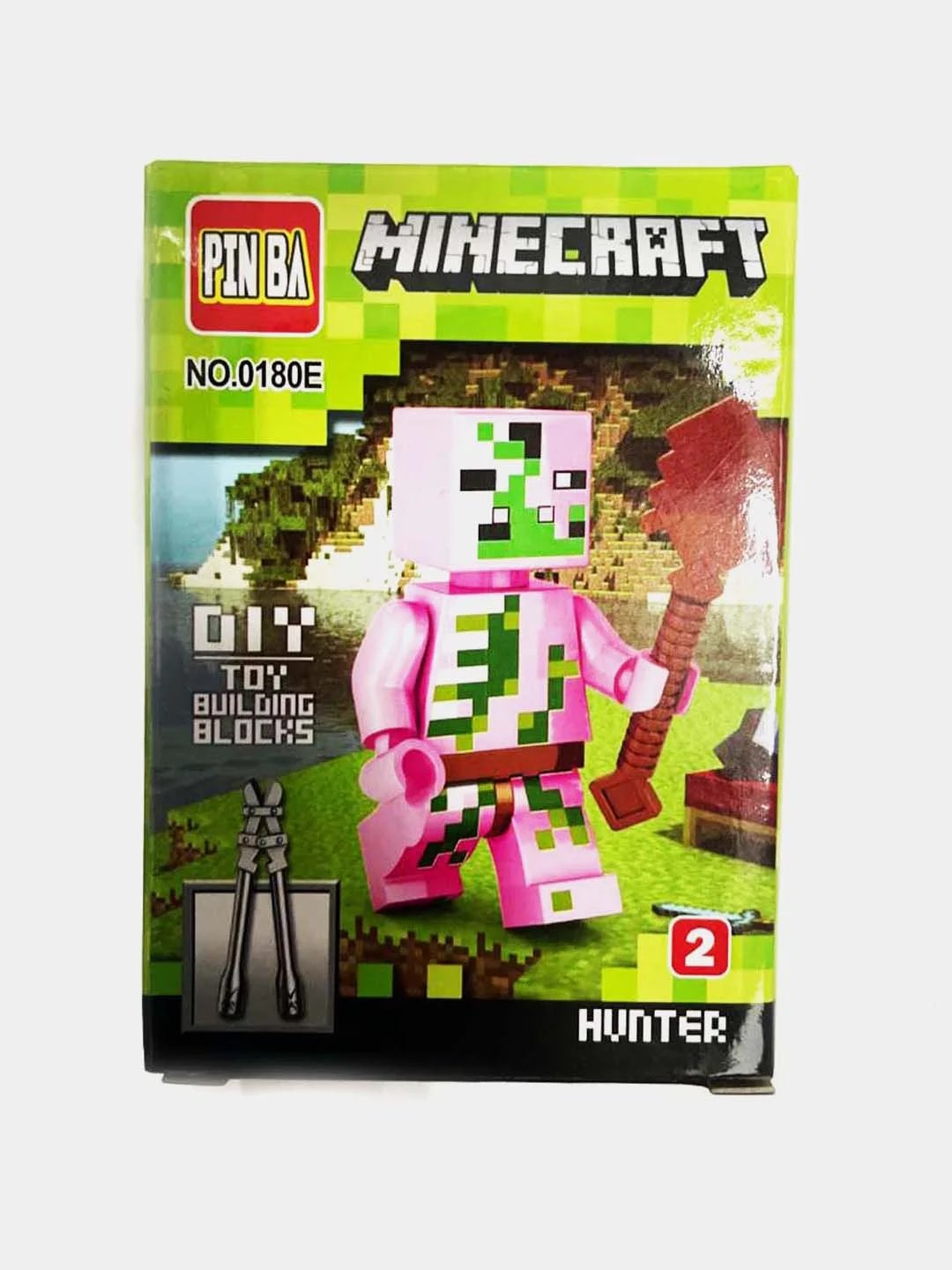 Фигурки персонажей для конструктора Minecraft My World (Майнкрафт)